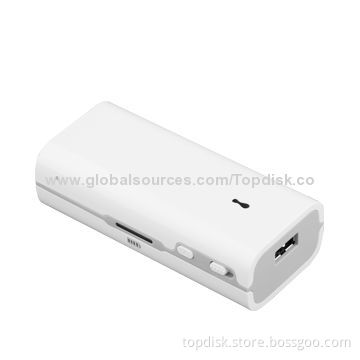 Gorgeous Dual USB Ports Power Bank with Wi-Fi Router, 5V Input Voltage